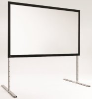 Экран для проектора Draper FocalPoint NTSC (3:4) 686/270" 411x549 XT1000VB (BM1300) (black backed) silver frame